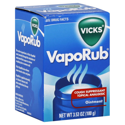 VICKS VAPORUB JAR 3.53 OZ. P&G