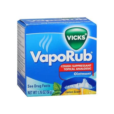 VICKS VAPORUB JAR 1.76 OZ. LEMON SCENT P&G