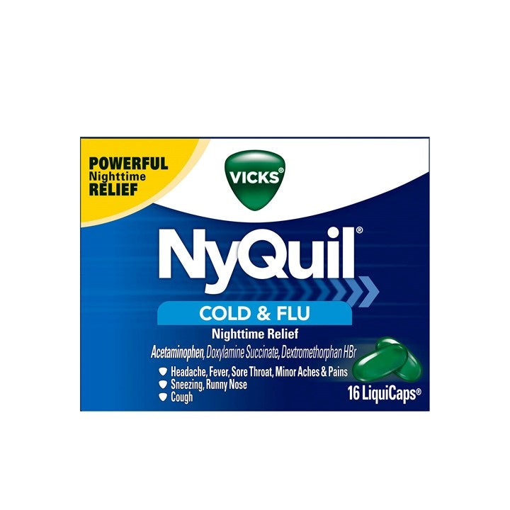 VICKS NYQUIL LIQUICAPS 16 COUNT P&G