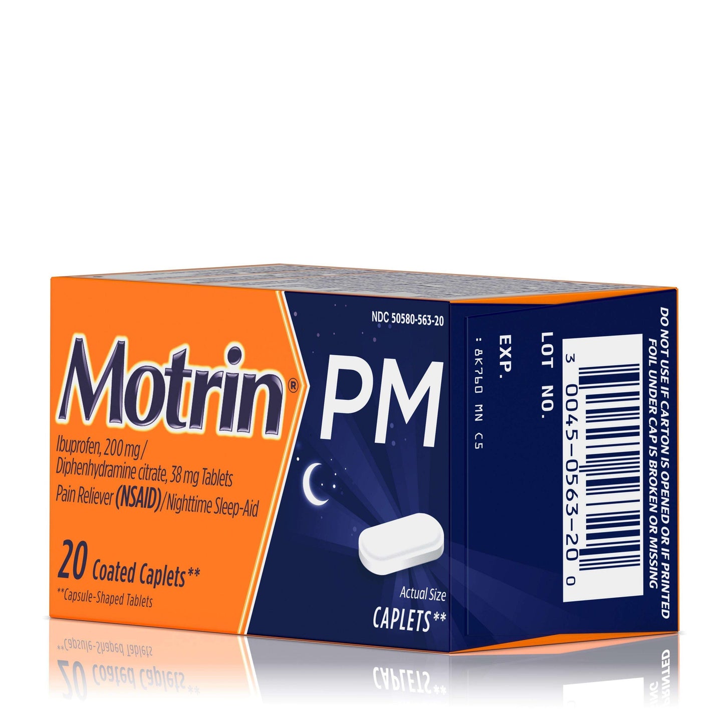 MOTRIN PM 20CT CAPSULES BOX