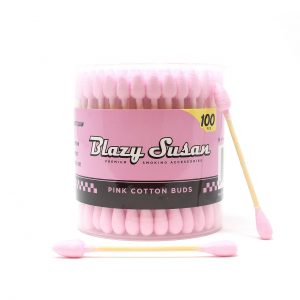 BLAZY SUSAN PINK COTTON BUDS – 100CT