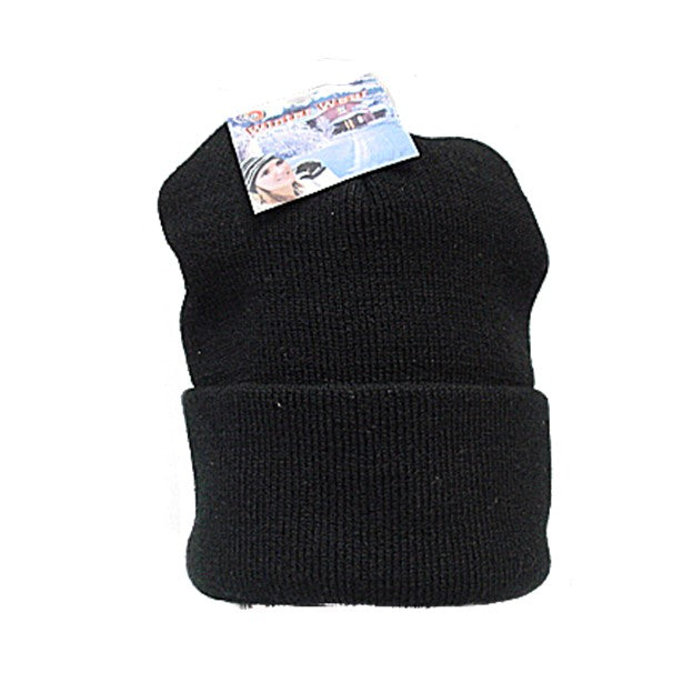 WINTER HAT – BLACK SKULLY 12CT PACK