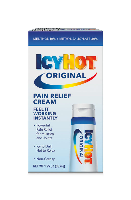 ICY HOT ORIGINAL PAIN RELIEVING CREAM 1.25 OZ.