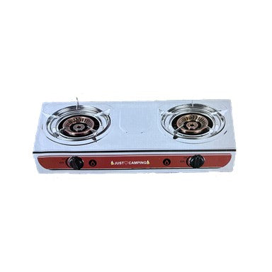 GAS BURNER TABLE TOP – DOUBLE HEAD