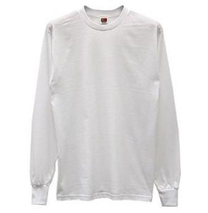 LONG SLEEVE WHITE T-SHIRTS 12CT