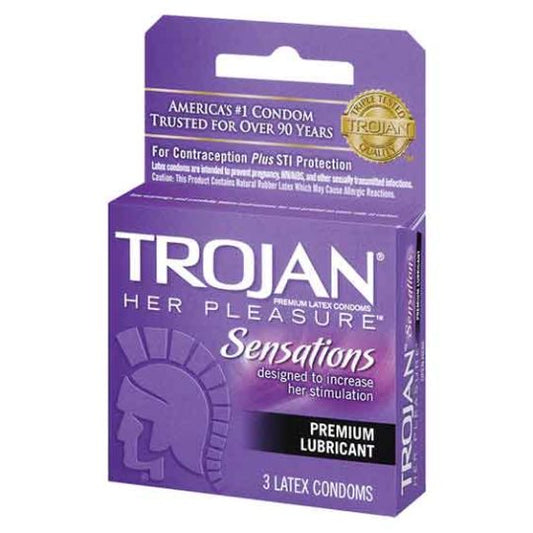 Trojan Her Pleasure 6×3’S Pack