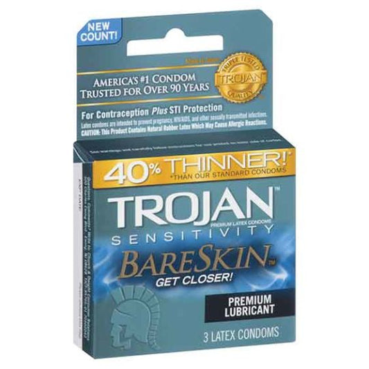 Trojan Bareskin 6×3’S Pack