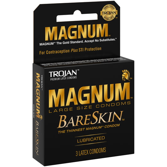 Trojan Magnum Bareskin 6×3’S Pack