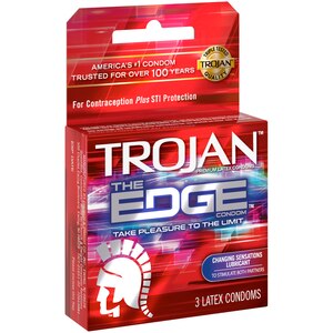 Trojan Double Edge 6×3’S Pack