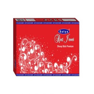 SATYA RED JEWEL 12×20 PREMIUM DHOOP STICKS BOX