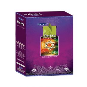 SATYA AGARBATTI YANTRA – CALMING MELODIES 12x20GM INCENSE BOX