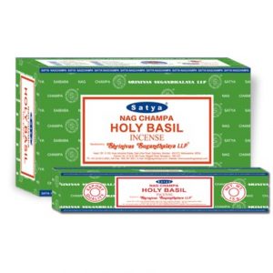 SATYA HOLY BASIL 12x15GM INCENSE BOX