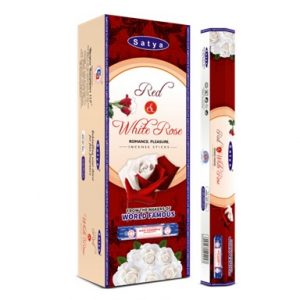 SATYA HEXA – RED & WHITE ROSE