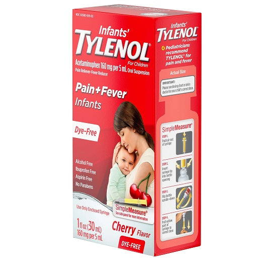 TYLENOL INFANT DROP CHERRY 1 OZ.