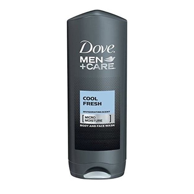 DOVE MEN+CARE BODY+FACE WASH 400ML – COOL FRESH