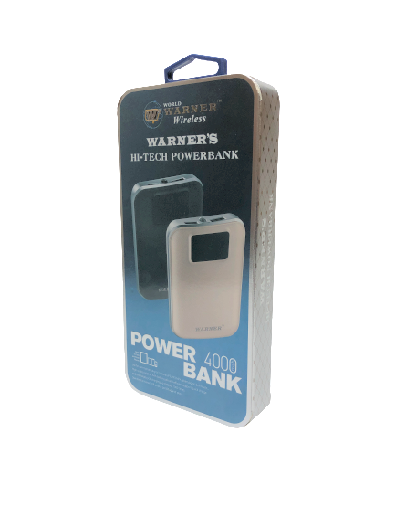 POWER BANK 4000 WARNER