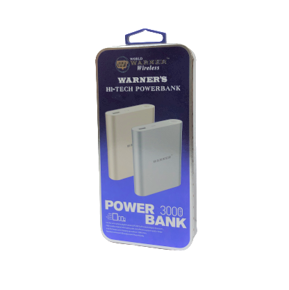 POWER BANK 3000 WARNER