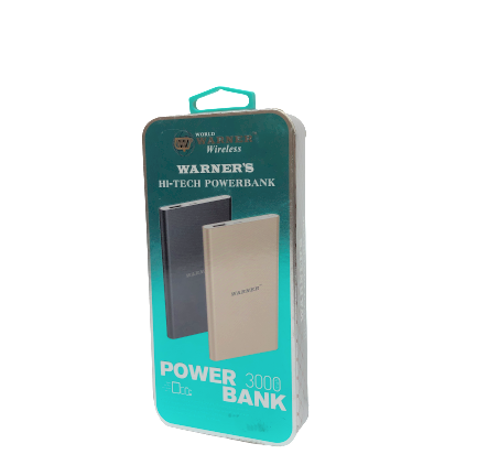 POWER BANK 3000 WARNER