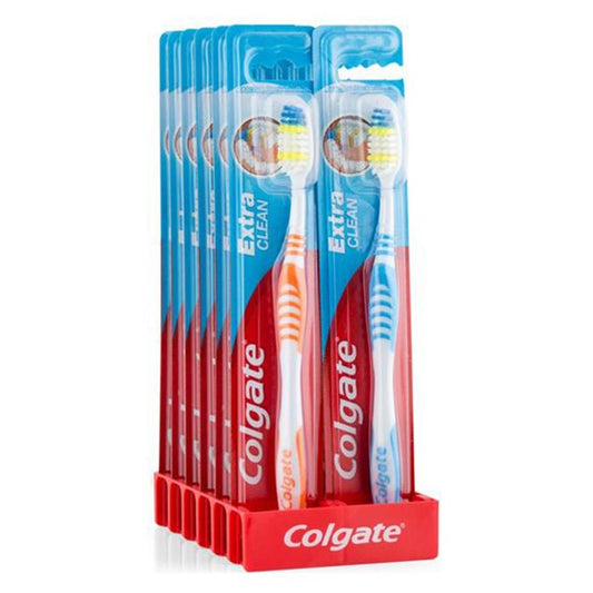 COLGATE EXTRA CLEAN TOOTHBRUSH 12CT. DISPLAY