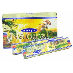 SATYA NATURAL 12x15GM INCENSE BOX