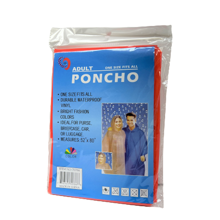 PONCHO – ADULT