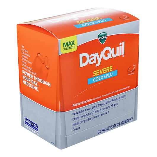 DAYQUIL COLD & FLU 32×2’S LIQUICAPS P&G