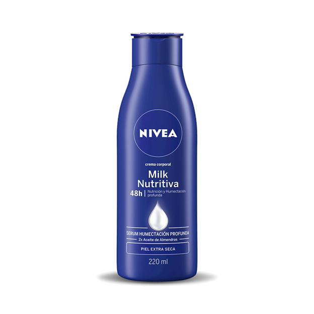 NIVEA LOTION 220ML – MILK NUTRITIVA