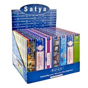 SATYA INCENSE – POPULAR SERIES 84x15GM DISPLAY BOX