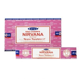 SATYA NIRVANA 12x15GM INCENSE BOX