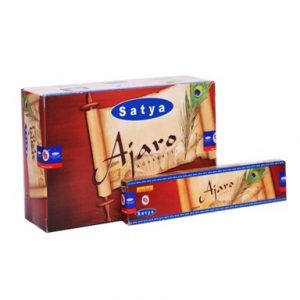 SATYA AJARO 12x15GM INCENSE BOX