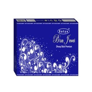 SATYA BLUE JEWEL 12×20 PREMIUM DHOOP STICKS BOX