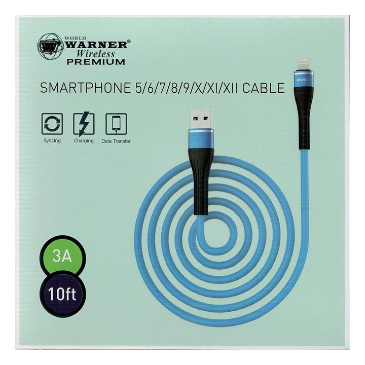 10FT WARNER SMARTPHONE USB CABLE