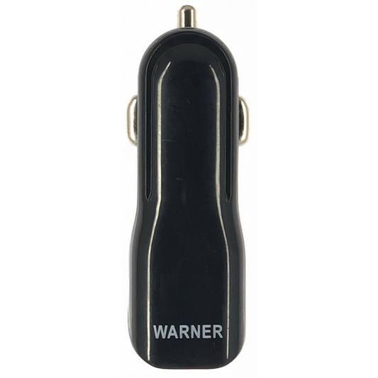 PREMIUM CAR CHARGER DUAL USB PORT WARNER