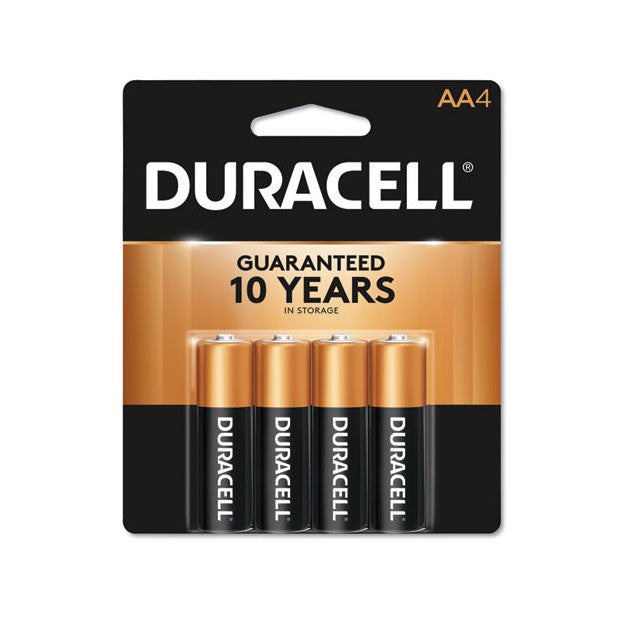 Duracell AA 4 pack Card