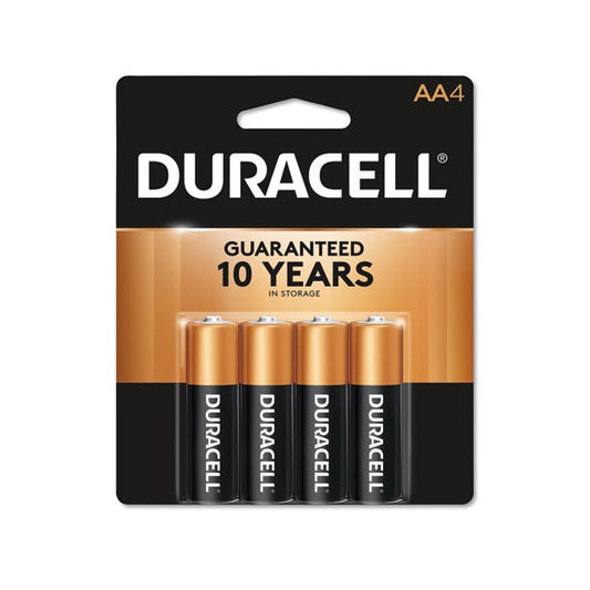 Duracell AA 4 pack Card