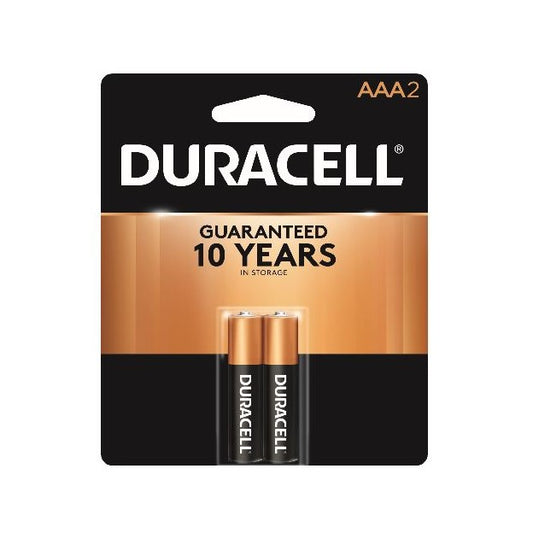 Duracell AAA 2 pack Card