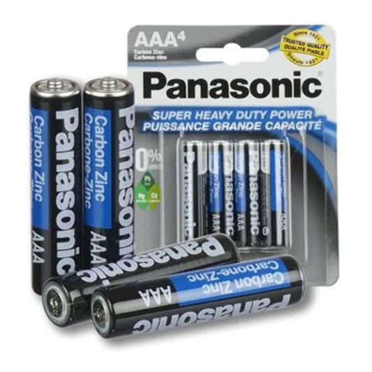 Panasonic AAA 4 pack Card