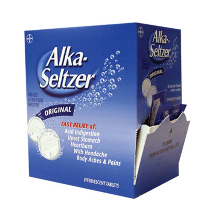 ALKA-SELTZER ORIGINAL 20×2’S EFFERVESCENT TABLETS