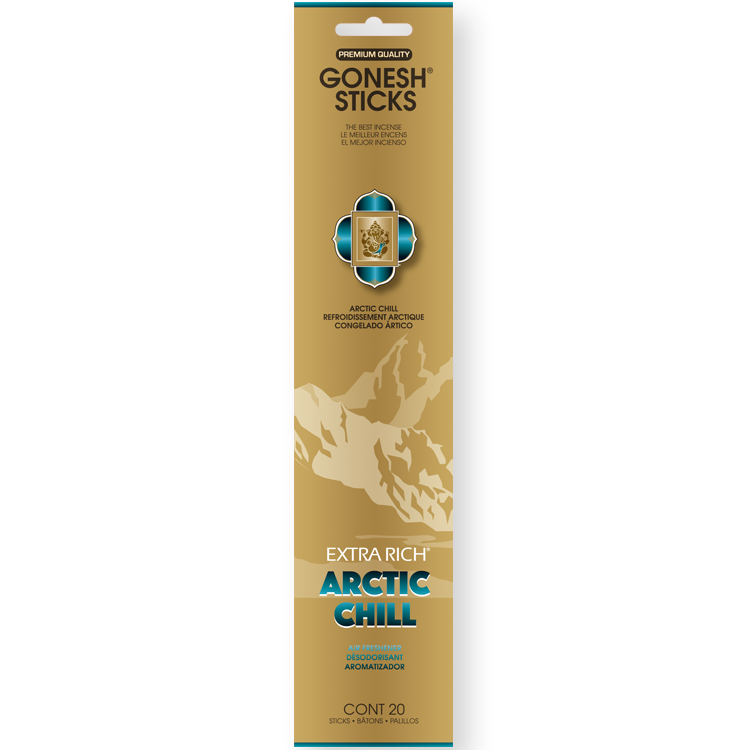 GONESH EXTRA RICH INCENSE – ARCTIC CHILL