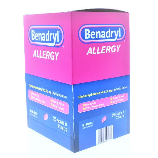 BENADRYL ALLERGY 25×2’S TABLETS