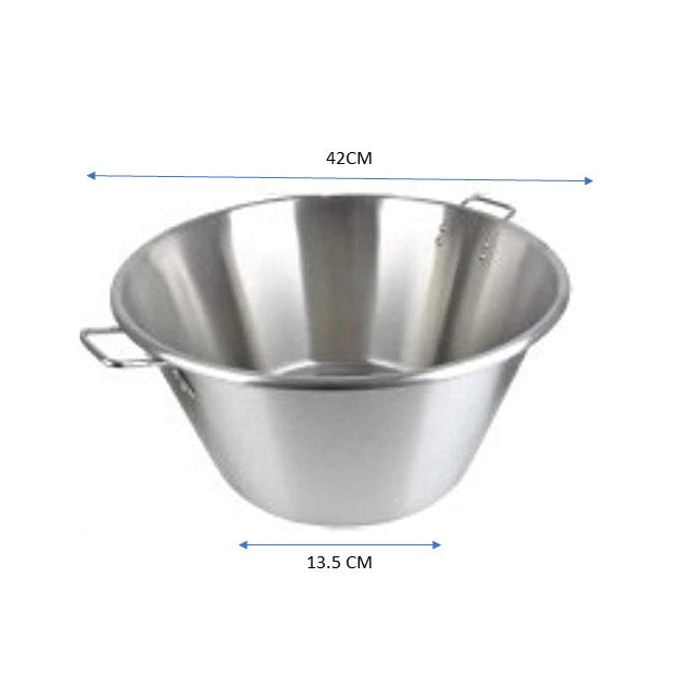 CAZO 42CMx18.5CM STAINLESS STEEL