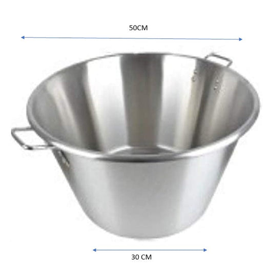 CAZO 50CMx30CM STAINLESS STEEL