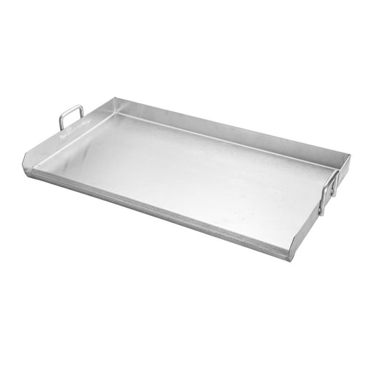 PLANCHA DOUBLE BURNER GRIDDLE STAINLESS STEEL 18″x32″