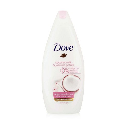 DOVE BODY WASH 500ML – COCONUT MILK & JASMIN PETALS