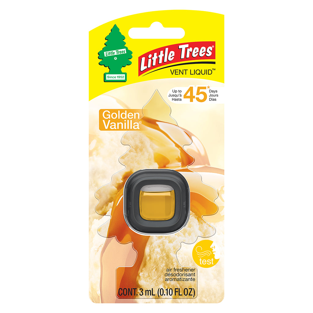 LITTLE TREE VENT LIQUID – GOLDEN VANILLA