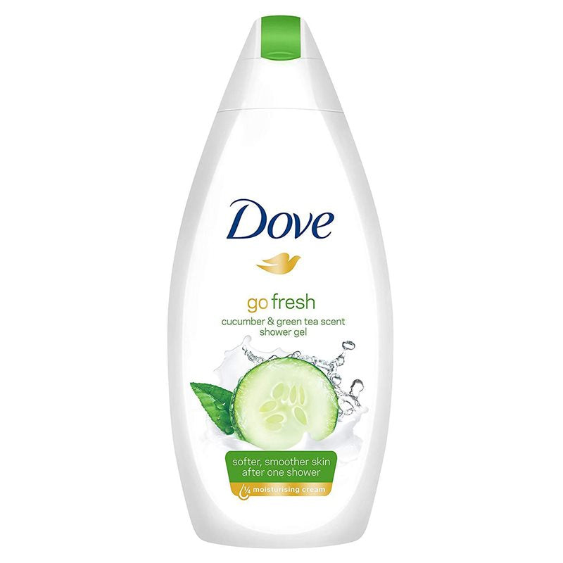 DOVE BODY WASH 500ML – CUCUMBER & GREEN TEA