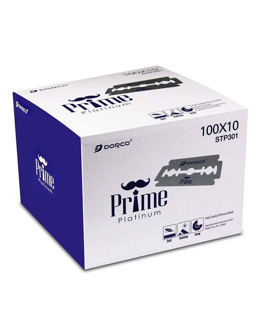 DORCO PRIME PLATINUM RAZOR BLADE 120×5’S BOX