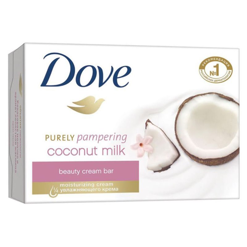 DOVE SOAP – COCONUT MILK 48x135GM BAR