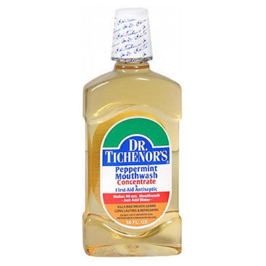 DR. TICHENOR’S PEPPERMINT MOUTHWASH CONCENTRATE 8 OZ.