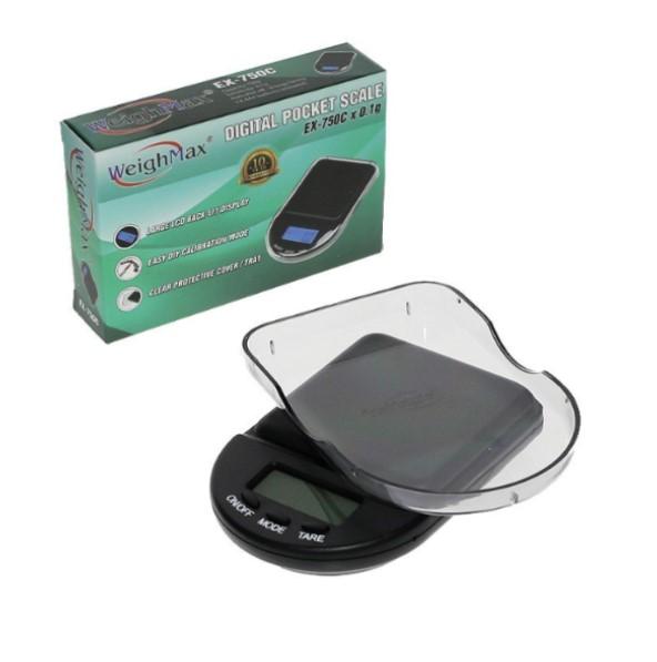 EX750C WEIGHMAX DIGITAL POCKET SCALE 750g x 0.1g